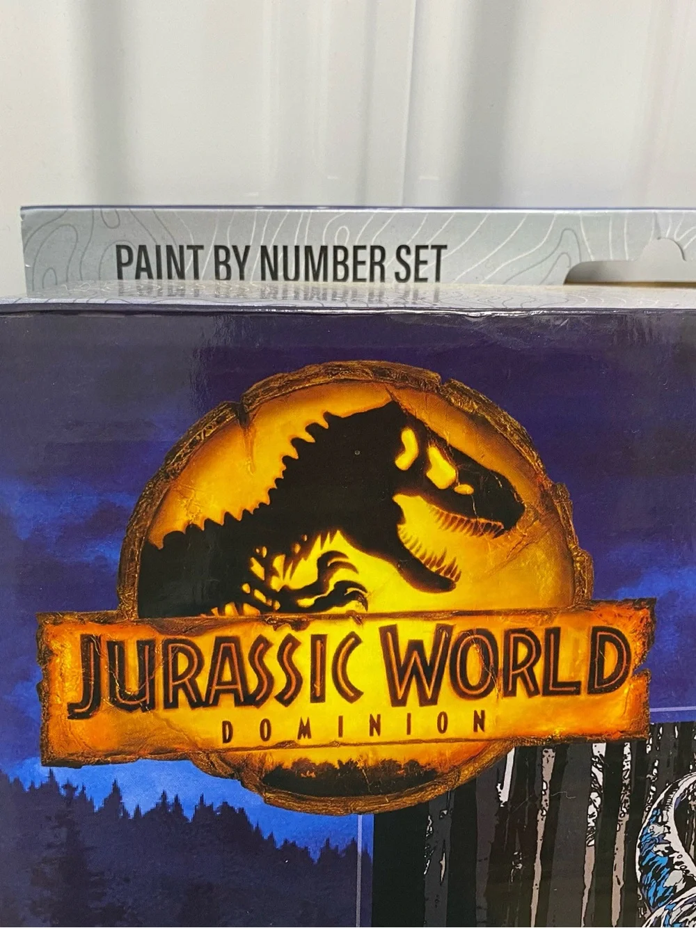 NWT Jurassic World Dinosaur Paint By Numbers Set